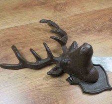 Wanddekoration Gusseisen Hirsch Hirschgeweih Dekoration Geweih Wandbild DB44