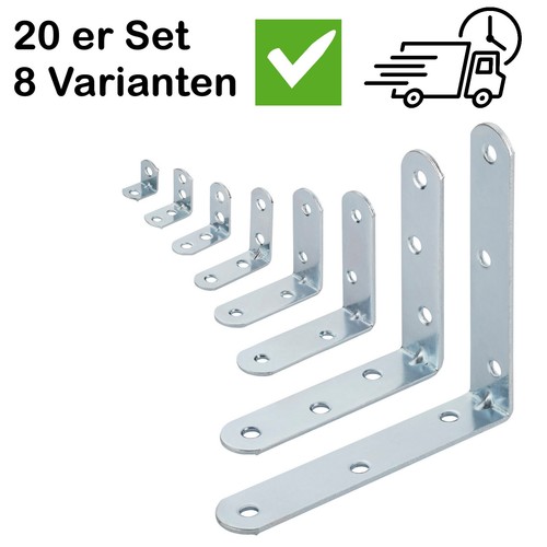 Möbelverbinder 20er set stahl - möbelverbinder,