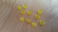 10 gelb-durchsichtige Lego