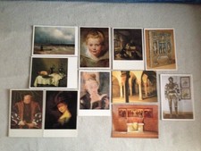 Alte Postkarten, Kunst-Karten