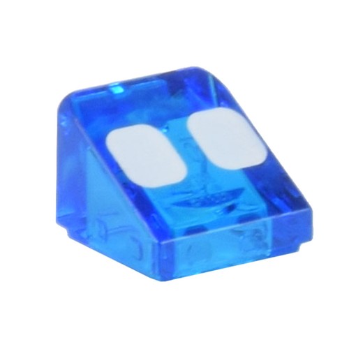 Lego transparentes dunkelblau - transparentes,