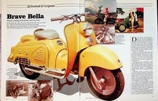 Motor Klassik 10/1985 Zündapp Bella in einer seltenen Vorstellung auf 4 Seiten