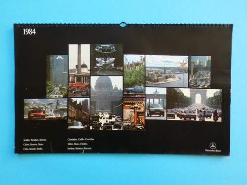 Kalender mercedes 1984 - -,