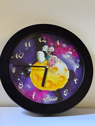 Diddl wanduhr rund analog - rund,