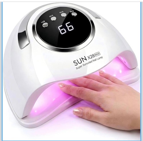 Led nagellampe 360w lcd - led,