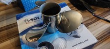 Solas Edelstahl Propeller für Evinrude 15 PS 2-takt Außenborder
