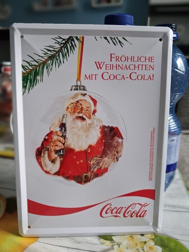 Kleines coca cola werbeschild - kleines,