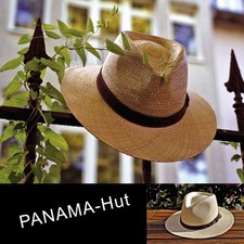 Original Panama-Hut: handgeflochtener echter Strohhut aus Ecuador