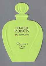 Werbekarte - Tendre Poison de