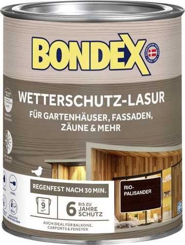 Bondex wetterschutzlasur 75 - wetterschutzlasur, 0,75