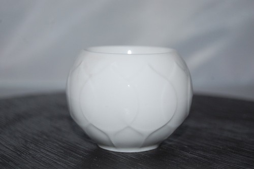 Eierbecher lotus weiss weiß - weiss,