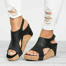 Sommer damen hohe keilabsatz - damen,