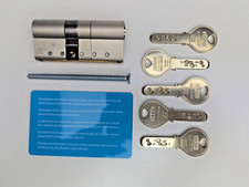 KESO 2500FP Doppelzylinder 30/40 inkl. 5 Schlüssel - mit Sicherungskarte