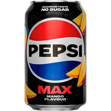 Pepsi Max Mango (72 x 0,33