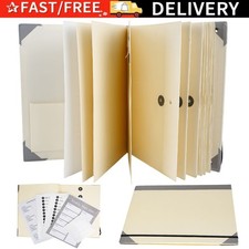 Akkordeon-Ordner für Dokumente & Bücher Homeoffice, Schule übersichtliche Ablage