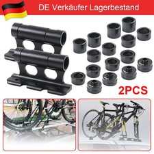 2Set Fahrrad Schnellspanner Steckachse Gabelhalterung Rack Für Autodachhalterung