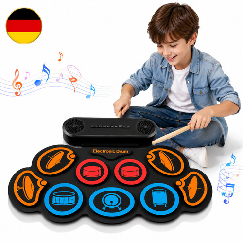 Elektronisches schlagzeug set - elektronisches, schlagzeug-set