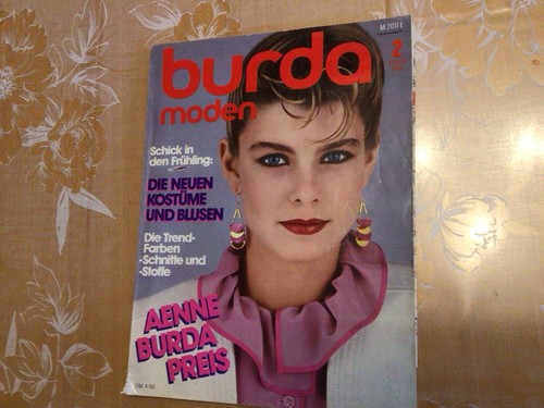 Burda moden heft feb 1983 - burda,