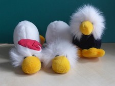 Stofftiere NICI 3 Enten, Plüschente, 1 davon Weihnachtsente, Zustand top