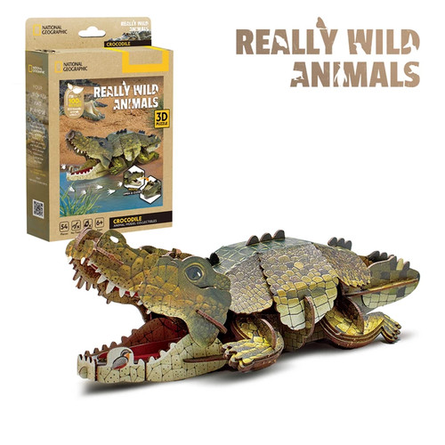 Cubicfun puzzle krokodil - puzzle,