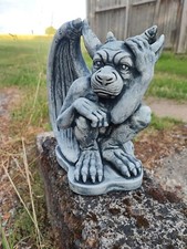Massive Steinfigur Gargoyle -