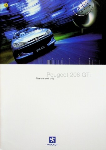 295581 peugeot 206 gti - uk,