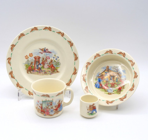 Set bunnykins von royal - set,
