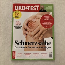 Öko Test 08/2025 Schmerzsalbe