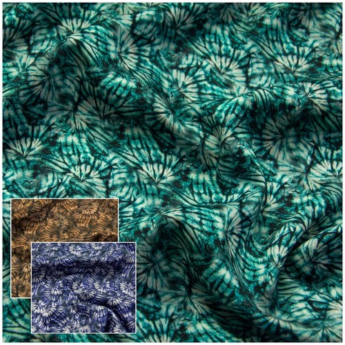 Viskosestoff fantasy batik - fantasy,