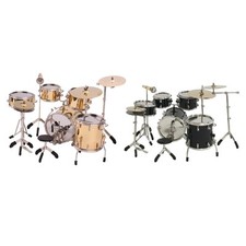 8-teiliges Miniatur Schlagzeug