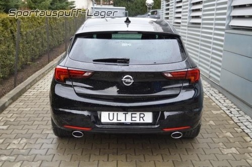 Ulter duplex sportauspuff opel - sportauspuff,