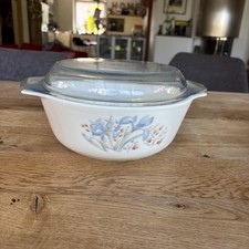 Pyrex Original Auflaufform Ofenform Glasdeckel Vintage 20cm Retro Wie Jena Glas