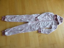 Onesie Overall Einteiler 152 rosa mit Sternen für Mädchen
