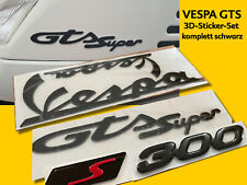 VESPA GTS - 3D-Emblem-Set -