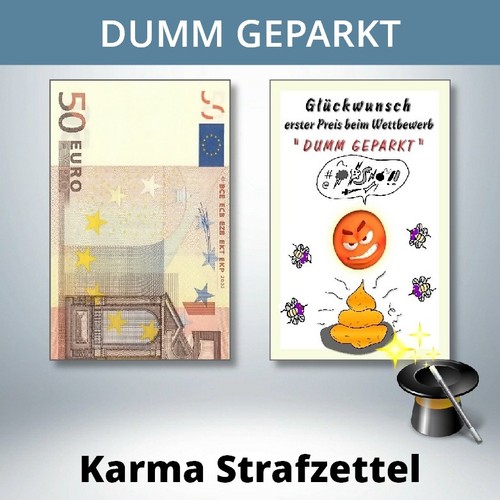 Dumm geparkt strafzettel - dumm,