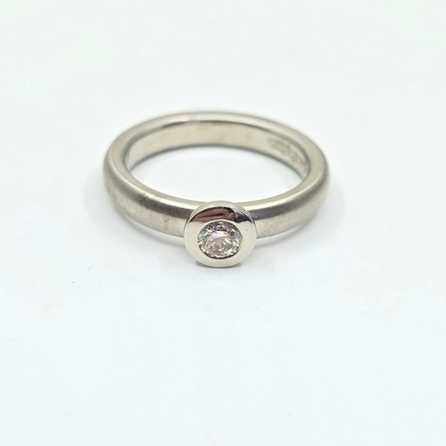 Palladium 950 solitäring - 950,