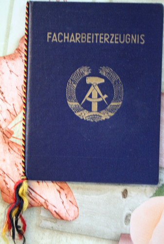 Ddr facharbeiter zeugnis 1961 - facharbeiter,