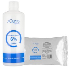 Blondierpulver 500g + Entwickler 6% 500ml Haare blondieren Blondierung Aufheller