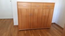 Kommode Kernbuche sehr gut erhalten mit 3 Schubladen und 3 Türen