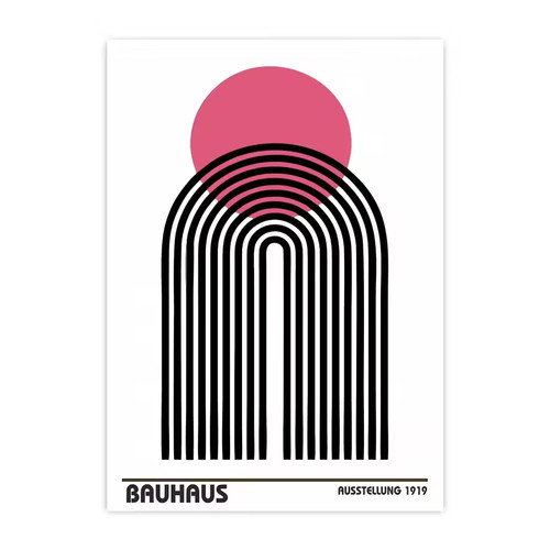 Bauhaus kunst leinwand poster - bauhaus,