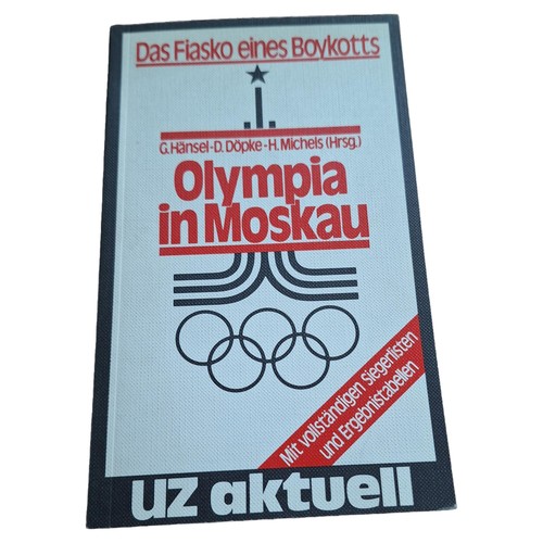 Olympia moskau 1980 sachbuch - moskau,