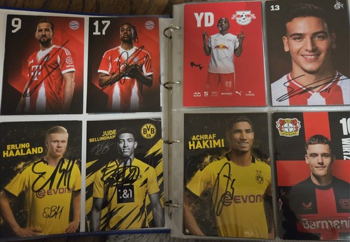 350x fußball autogrammkarten - 350x,