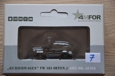 märklin 4mfor h0 Militär 1-87 18705 Kurierwagen VW 181 Offen