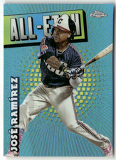 2025 Topps Chrome MLB No. CAE-20 Jose Ramirez All-Etch