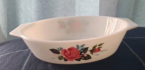 Vintage pyrex jaj cottage rose - vintage,