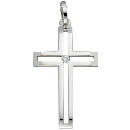 Großer kreuz anhänger 585 - großer,