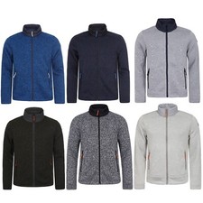 Icepeak Strickfleecejacke Strickfleece Jacke Midlayer für Herren Lars