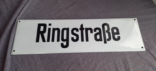 Ringstraße emailschild - ringstraße,