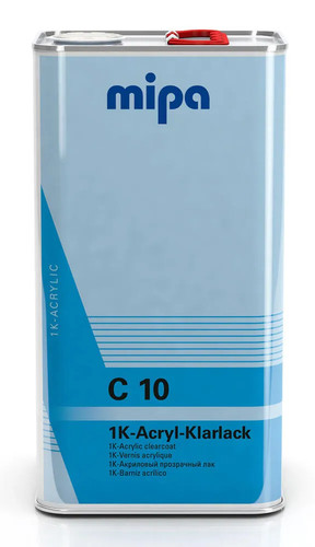 Mipa klarlack c - 1k-klarlack,