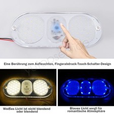 Wohnmobil Lampen LED 12V Dimmbar Deckenleuchte mit Schalter Wohnwagen für RV LKW